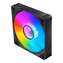 Azza Pro Fan, Ventilateur, 12 cm, 450 tr/min, 2200 tr/min, Noir