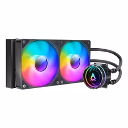 Azza Blizzard Pro 240, Refroidisseur de liquide tout-en-un, 24 cm, Noir