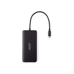 Acer USB Type-C Dongle 12-in-1 Black Avec fil USB 3.2 Gen 1 (3.1 Gen 1) Type-C Noir - Vue supplémentaire 4