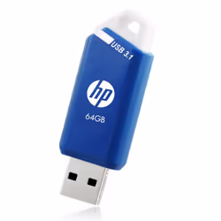 PNY x755w lecteur USB flash 64 Go USB Type-A 3.2 Gen 1 (3.1 Gen 1) Bleu, Blanc