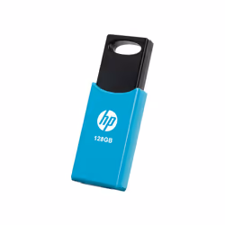 PNY v212b, 128 Go, USB Type-A, 2.0, 14 Mo/s, Slide, Noir, Bleu