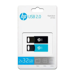 PNY v212w lecteur USB flash 32 Go USB Type-A 2.0 Noir, Bleu