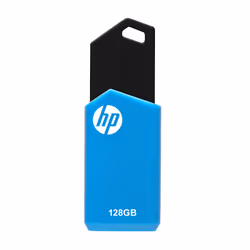 HP v150w, 128 Go, USB Type-A, 2.0, 14 Mo/s, Slide, Noir, Bleu