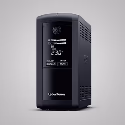 CyberPower Tracer III VP1000ELCD-FR, Interactivité de ligne, 1 kVA, 550 W, Sinus, 167 V, 295 V