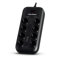 CyberPower P0820SUF0-DE protection surtension Noir 8 sortie(s) CA 200 - 250 V 1,8 m