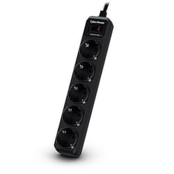 CyberPower B0520SC0-DE protection surtension Noir 5 sortie(s) CA 200 - 250 V 1,8 m