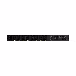 CyberPower PDU41005, Commutable, 1U, Monophasé, horizontale, Acier, Noir