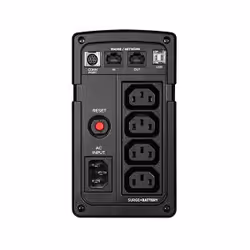 CyberPower RT650EI alimentation d'énergie non interruptible Veille 0,65 kVA 400 W 4 sortie(s) CA