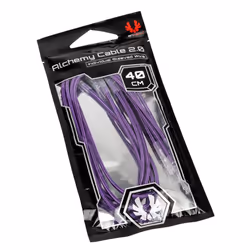 BitFenix Alchemy 2.0, 0,4 m, Mâle, Femelle, Droit, Droit, Violet