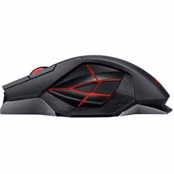 ASUS 90MP00A1-B0UA00, Droitier, Laser, RF sans fil, 8200 DPI, Noir
