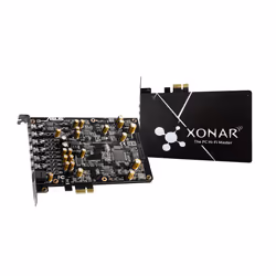 ASUS Xonar AE, 7.1 canaux, Interne, 32 bit, 110 dB, PCI-E