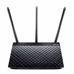 ASUS DSL-AC51, Wi-Fi 5 (802.11ac), Bi-bande (2,4 GHz / 5 GHz), Ethernet/LAN, ADSL, Noir, Routeur