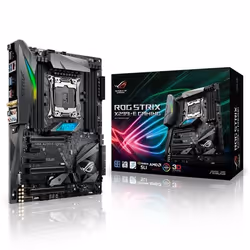 ASUS ROG STRIX X299-E GAMING, Intel, LGA 2066 (Socket R4), Intel® Core™ i7, DDR4-SDRAM, 128 Go, DIMM