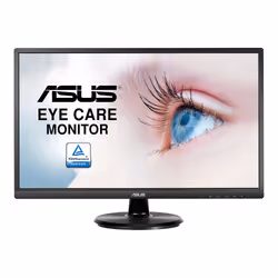 ASUS VA249HE, 60,5 cm (23.8"), 1920 x 1080 pixels, Full HD, LED, 5 ms, Noir