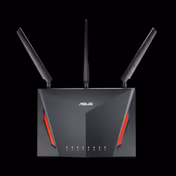 ASUS RT-AC2900 routeur sans fil Gigabit Ethernet Bi-bande (2,4 GHz / 5 GHz) Noir