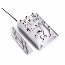 Bitspower Monoblock für ASRock X399M Taichi RGB Nickel - Acryl, Bloc d'eau, Acrylique, Cuivre, Argent, Translucide, 1/4", ASR ...