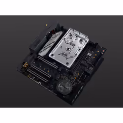 Bitspower Monoblock für ASRock X399M Taichi RGB Nickel - Acryl Bloc d'eau - Vue supplémentaire 4
