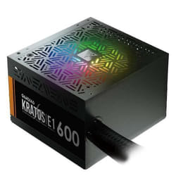 GAMDIAS KRATOS E1-600 unité d'alimentation d'énergie 600 W 20+4 pin ATX ATX Noir