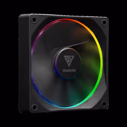 Ventilateur Boîtier PC - Gamdias - Aeolus M3 RGB - 12 cm - Noir - RGB