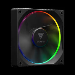 Ventilateur Boîtier PC - Gamdias - Aeolus M3 RGB - 12 cm - Noir - RGB