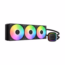 Kit Watercooling AIO - GAMDIAS - Aura GL V2 RGB - 360mm - Silencieux - Installation facile
