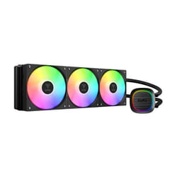Kit Watercooling AIO - GAMDIAS - Aura GL V2 RGB - 360mm - Silencieux - Installation facile