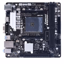 Biostar B450NH carte mère AMD B450 Emplacement AM4 mini ATX