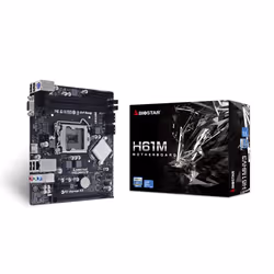 Biostar H61MHV3, Intel, LGA 1155 (Socket H2), Intel® Celeron®, Intel® Core™ i3, Intel® Core™ i5, Intel® Core™ i7, Intel® Pent ...