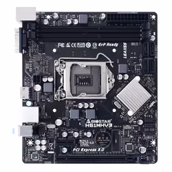 Biostar H61MHV3 carte mère Intel® H61 LGA 1155 (Socket H2) micro ATX