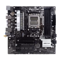 Biostar B650MP-E PRO, AMD, Emplacement AM5, AMD Ryzen 7 7th Gen, Emplacement AM5, DDR5-SDRAM, 128 Go