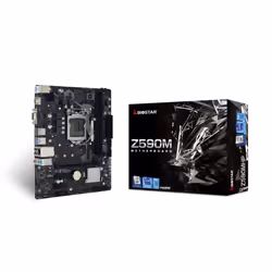 Biostar Z590 VALKYRIE, Intel, LGA 1200 (Socket H5), Intel® Celeron®, Intel® Core™ i3, Intel® Core™ i5, Intel® Core™ i7, Intel ...