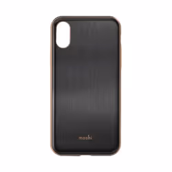 Moshi iGlaze, Coque de protection, Apple, iPhone X, 14,7 cm (5.8"), Noir