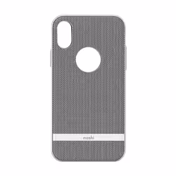 Moshi Vesta, Coque de protection, Apple, iPhone X, 14,7 cm (5.8"), Gris
