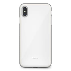Moshi iGlaze coque de protection pour téléphones portables Argent, Blanc
