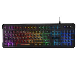 Mars Gaming MK218DE clavier USB QWERTZ Allemand Noir