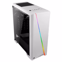 Aerocool Cyclon, Midi Tower, PC, Blanc, ATX, micro ATX, Mini-ITX, Devant, 15,5 cm