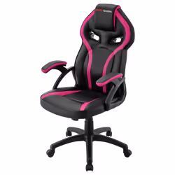 Mars Gaming MGC118 Siège de jeu universel Siège rembourré Noir, Rose - Vue supplémentaire 3
