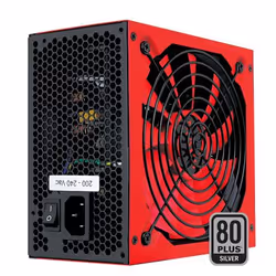 Mars Gaming MPVU750 unité d'alimentation d'énergie 750 W 20+4 pin ATX ATX Noir, Rouge