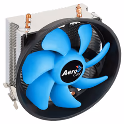 Aerocool VERKHO3PLUS système de refroidissement d'ordinateur Processeur Refroidisseur 12 cm Aluminium, Noir, Bleu - Vue supplémentaire 6