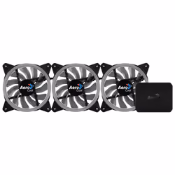 Aerocool Rev RGB Pro Boitier PC Ventilateur 12 cm Noir - Vue supplémentaire 4