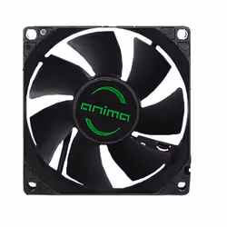 Tacens Anima Anima 8cm, Ventilateur, 8 cm, 1800 tr/min, 12 dB, 30,5 cfm, Noir