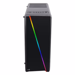 Aerocool Cylon, Midi Tower, PC, Noir, ATX, micro ATX, Mini-ITX, Acier, Jouer