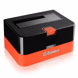 Enermax EB310SC, Boîtier disque dur/SSD, 2.5/3.5", SATA, Série ATA II, Série ATA III, 5 Gbit/s, Échange à chaud, Noir, Rouge