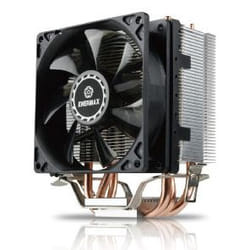 Enermax ETS-N31 système de refroidissement d’ordinateur Processeur Refroidisseur 9,2 cm Noir, Cuivre, Argent