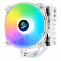 Enermax refroidisseur à air RGB Adressable blanc Intel / AMD Ryzen ventilateur silencieux 14 cm RGB Adressable, Dissipateur t ...