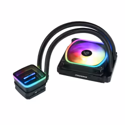 Enermax ELC-AQFA120-SQA système de refroidissement d’ordinateur Processeur Liquid cooling kit 12 cm Noir