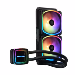 Enermax ELC-AQFA240-SQA système de refroidissement d’ordinateur Processeur Liquid cooling kit 12 cm Noir 1 pièce(s)
