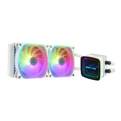 Enermax ELC-AQFA240-SQA-W système de refroidissement d’ordinateur Processeur Liquid cooling kit 12 cm Blanc 1 pièce(s)