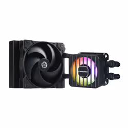 Enermax LIQMAXFLO SR, Kit de refroidissement du liquide, 12 cm, 500 tr/min, 1800 tr/min, 58,03 cfm, Noir