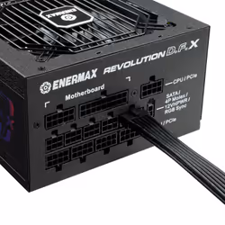 Enermax Revolution DFX unité d'alimentation d'énergie 850 W 20+4 pin ATX ATX Noir - Vue supplémentaire 10